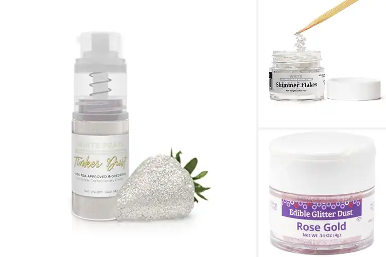 Detailed view of Best 4 Gram Edible Glitter Jar: Sparkle Up Your Treats