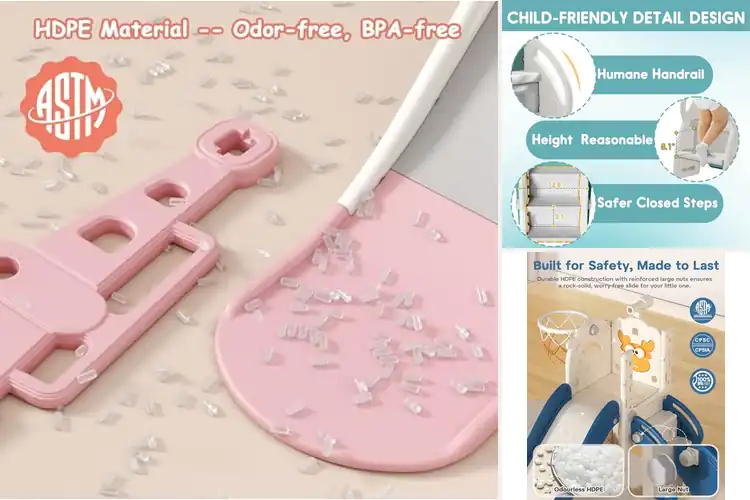 Detailed view of Best ASTM Certified Toddler Slide
