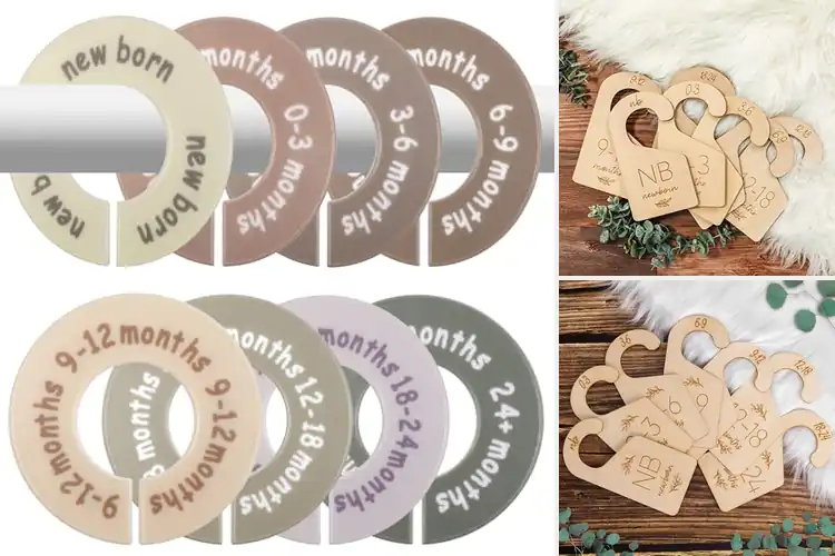 Detailed view of Best Baby Closet Dividers