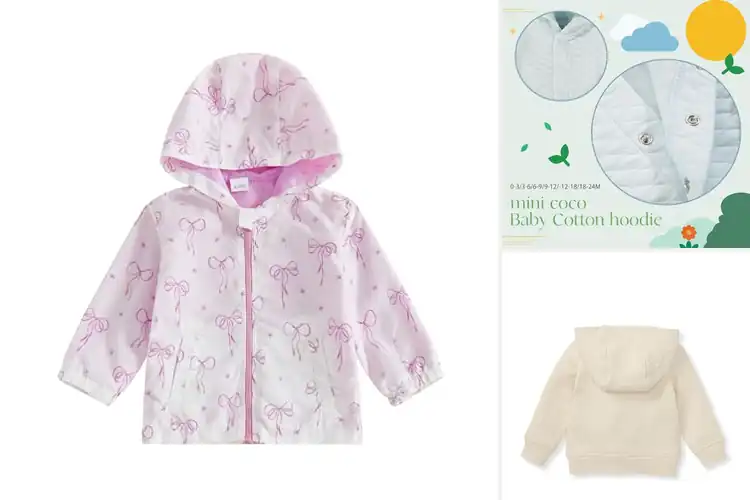 Detailed view of Best Baby Outdoor Jackets