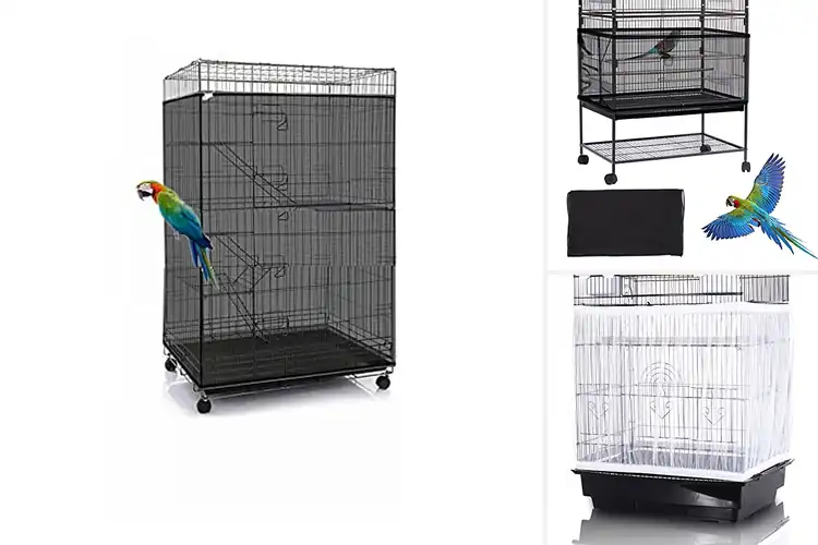 Detailed view of Best Bird Cage Feather Catchers