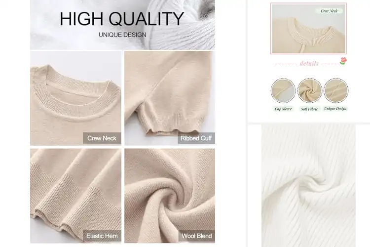 Detailed view of Best Casual Knit Tops: 9 Must-Haves for Effortless Style