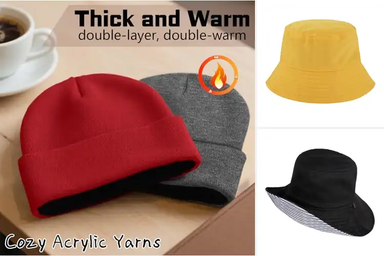 Detailed view of Best Double Sided Color Change Hat
