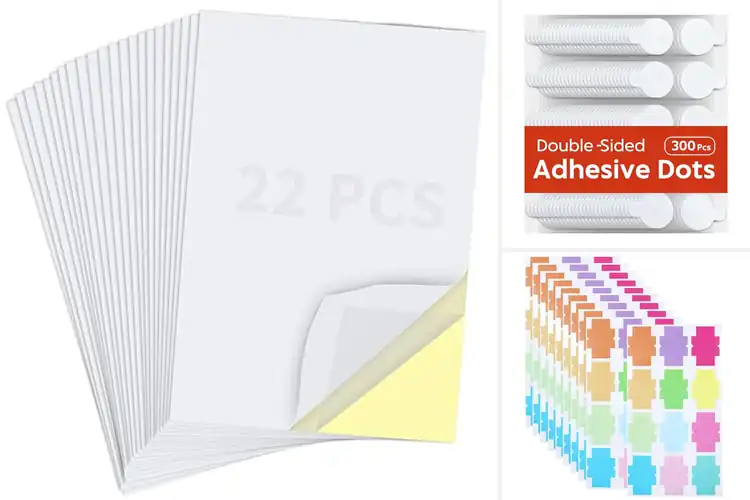 Detailed view of Best Double Sided Labels: 10 Top Picks to Organize & Impress