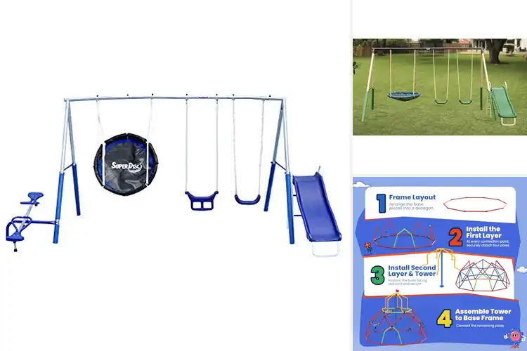 Detailed view of Best Easy Assembly Playground: Quick Setup, Endless Fun