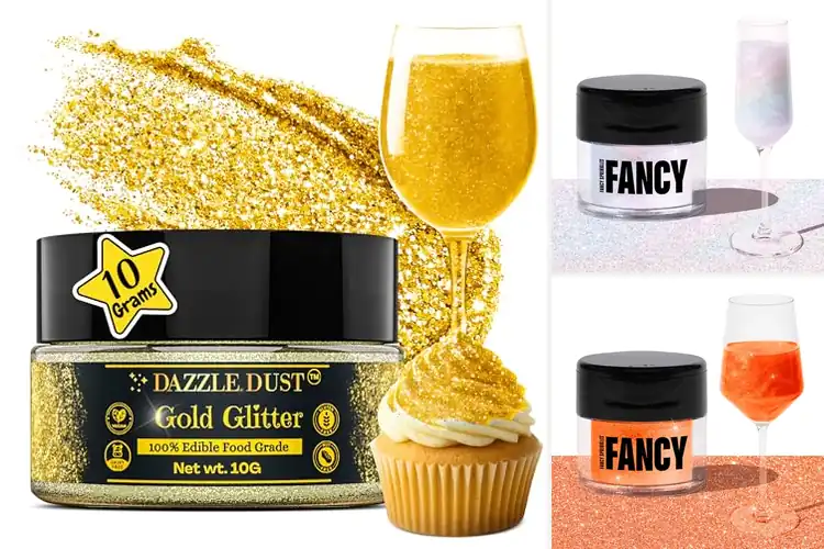 Detailed view of Best Edible Drink Glitters