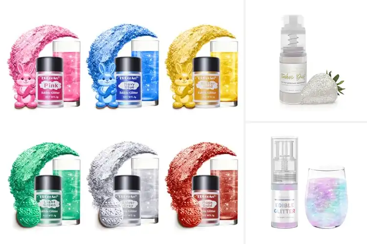 Detailed view of Best Edible Glitter For Beverages Mocktails