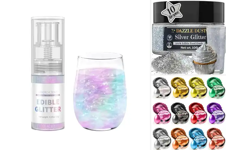 Detailed view of Best Edible Glitter For Food Grade: 9 Safe & Sparkly Picks