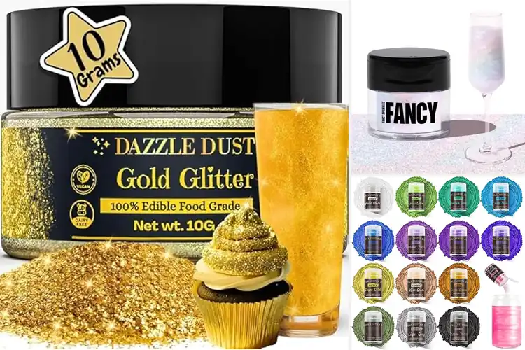 Detailed view of Best Edible Glitters For Parties