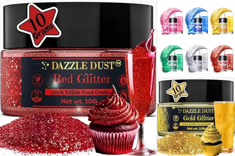 Detailed view of Best Edible Glitters