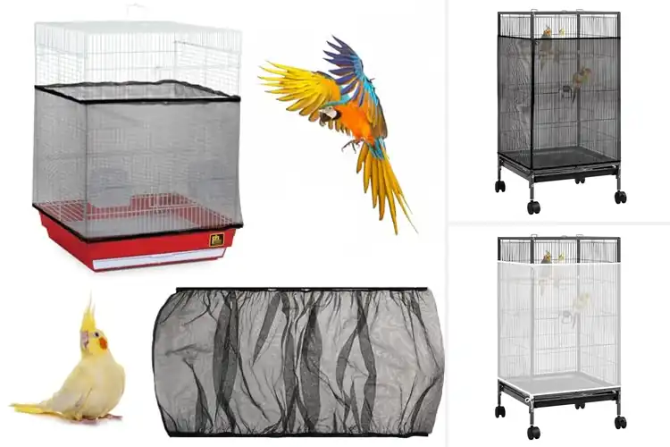 Detailed view of Best Elastic Fit Cage Mesh Covers