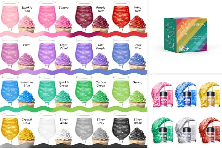 Detailed view of Best Festive Drink Glitters: Shine Bright with Easy Picks