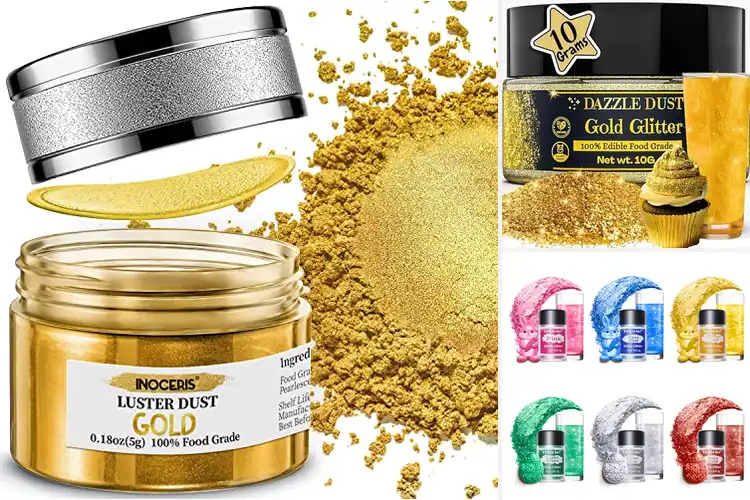 Detailed view of Best Food Glitters: Top 10 Picks for Magical Treats