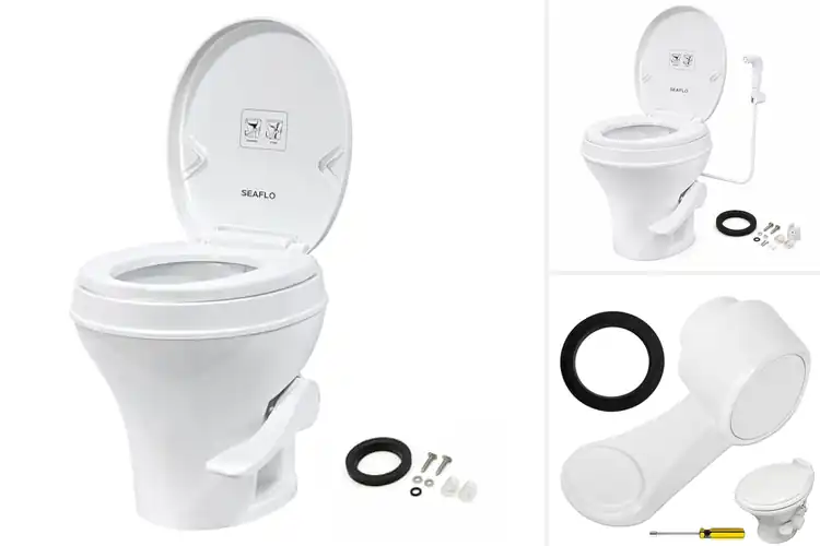Detailed view of Best Foot Pedal Travel Toilets