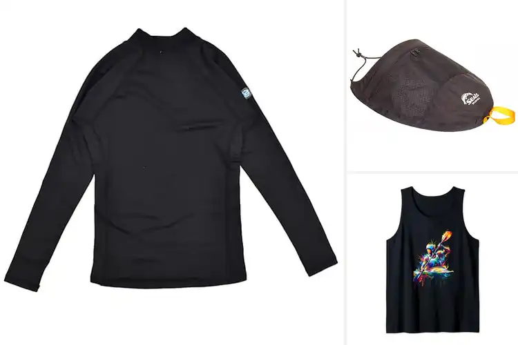 Detailed view of Best Kayaking Splash Tops