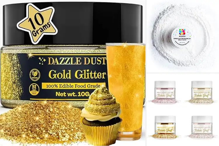 Detailed view of Best Kosher Certified Edible Glitters