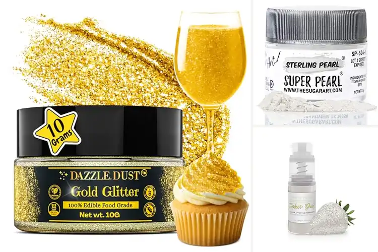 Detailed view of Best Kosher Edible Glitter