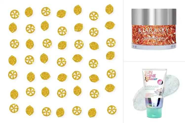 Detailed view of Best Lemonade Glitters: Sparkle Your Creations