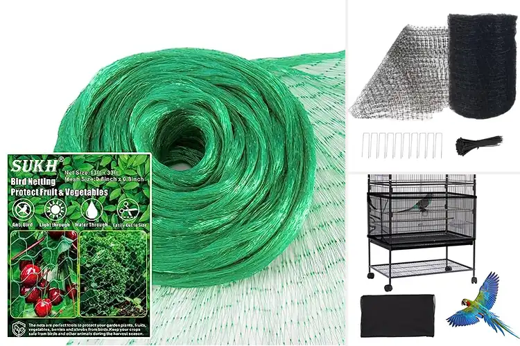 Detailed view of Best Mesh Nets For Birds
