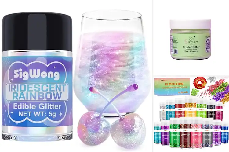 Detailed view of Best Mocktail Glitters: Sparkle Up Your Drinks