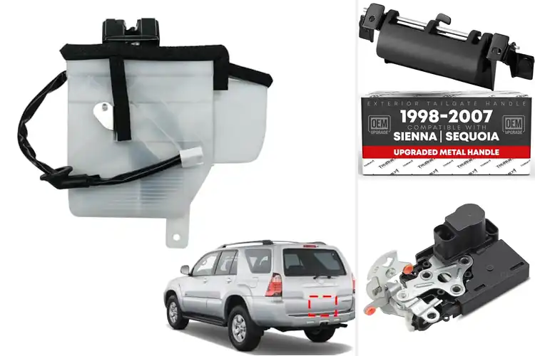 Detailed view of Best OEM Rear Gate Latches: Top Picks for Secure Performance