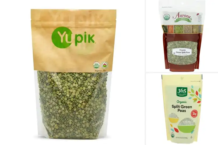 Detailed view of Best Organic Split Green Peas