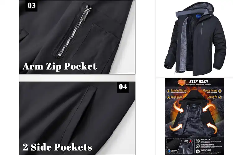 Detailed view of Best Outdoor Jackets: Stay Warm, Dry, and Stylish All Year