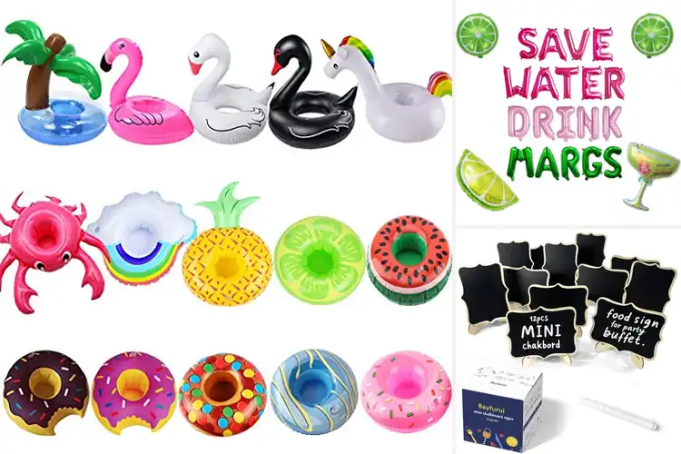 Detailed view of Best Party Drink Decorations: Stylish & Reusable Ideas