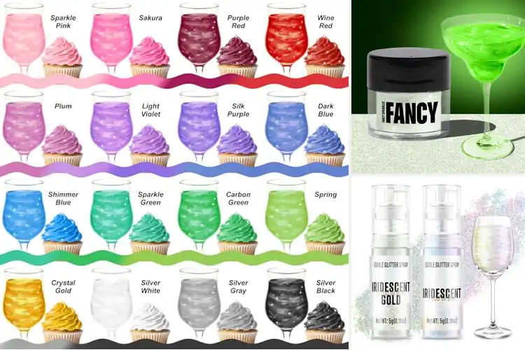 Detailed view of Best Party Glitter For Beverages