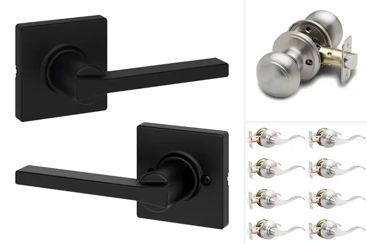 Detailed view of Best Passage Door Hardware
