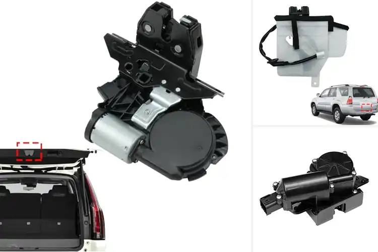 Detailed view of Best Rear Gate Latch Actuators