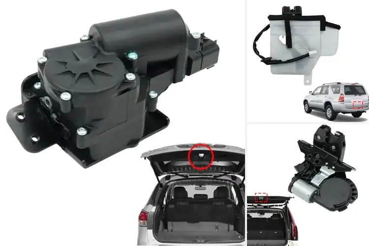 Detailed view of Best Rear Gate Latch Lock Actuators