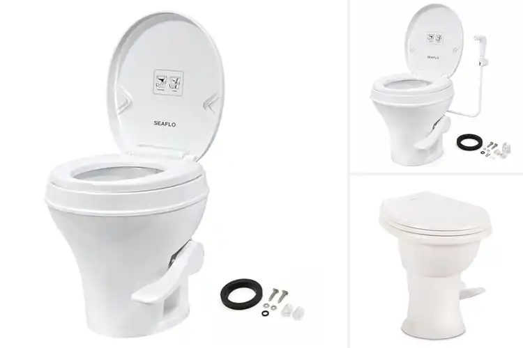 Detailed view of Best Residential Height RV Toilets