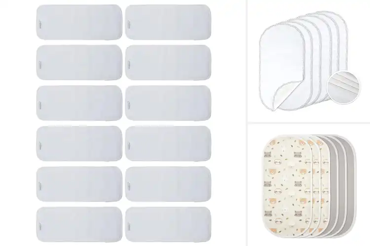 Detailed view of Best Reusable Diaper Pads