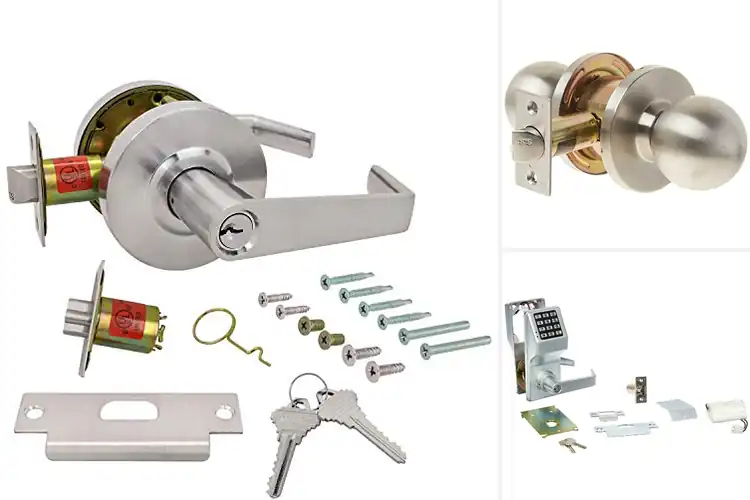 Detailed view of Best Satin Chrome Cylindrical Locks
