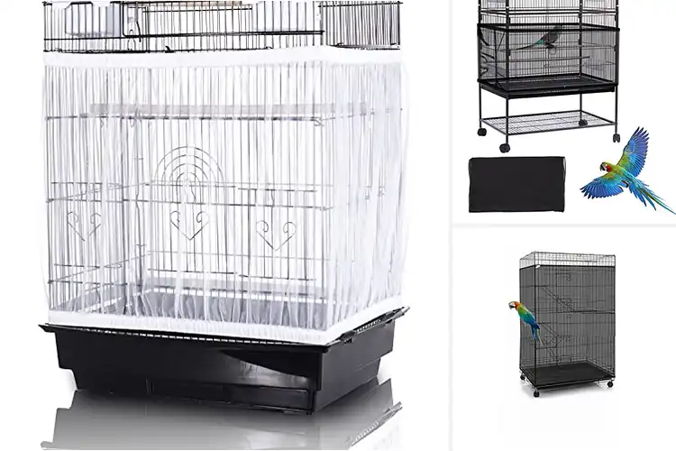 Detailed view of Best Seed And Feather Containment Mesh