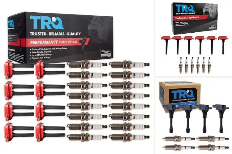 Detailed view of Best TRQ Ignition Coil Spark Plug Kit
