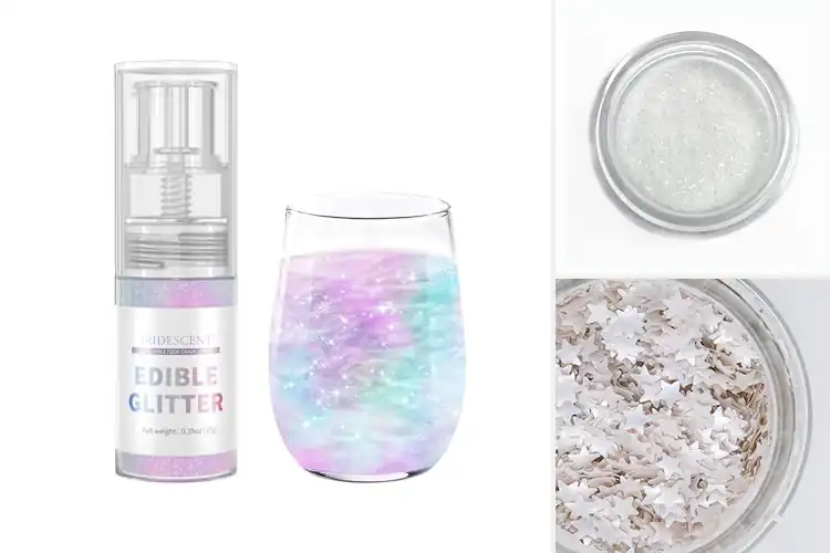 Detailed view of Best USA Edible Glitter Manufacturer