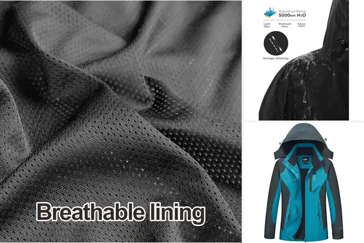 Detailed view of Best Waterproof Tops: Stay Dry with Our Top 10 Picks